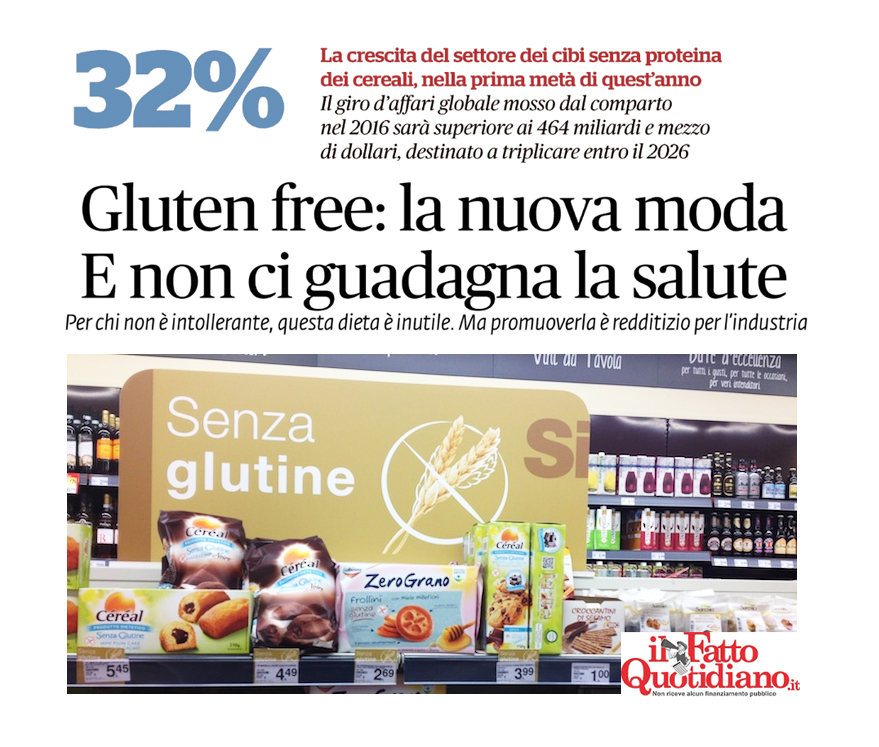 moda dieta senza glutine